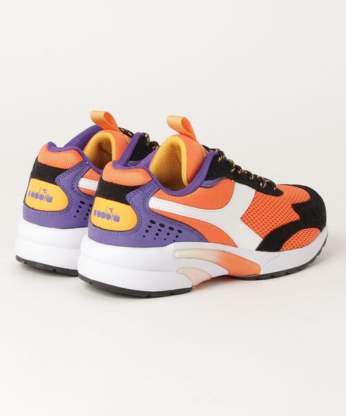 DIADORA(ディアドラ)の「DIADORA DISTANCE 280 / ディアドラ ディスタンス 280(スニーカー・メンズ・オレンジ・23.5cm/25.5cm/26.5cm/23.0cm/26.0cm/28.0cm/29.0cm/22.5cm)」の2枚目の写真