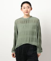 HONEYSUCKLE ROSE | 【HONEYSUCKLE ROSE】プリーツブラウスレイヤード(アンサンブル)