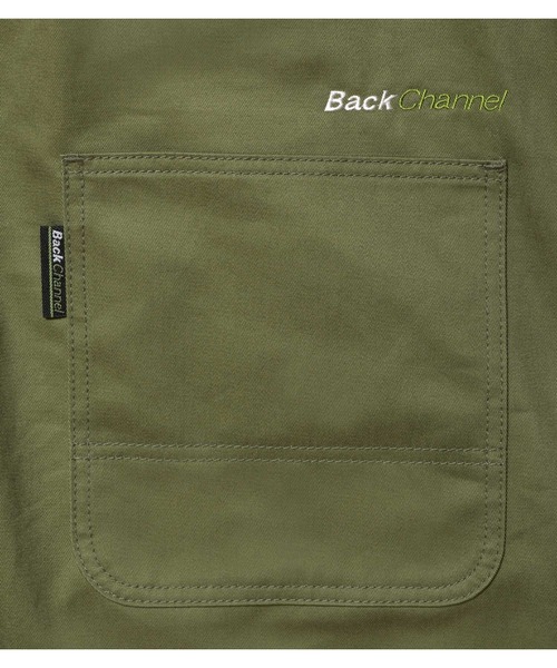 Back Channel オーバーオール Lサイズ オリーブ BackChannel オーバーオール Lサイズ オリーブグリーン