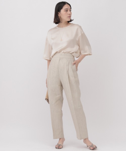 限定セール　美品　カオス シルクフィブリルTシャツ　ブラウス　ゆったり　フリー Chaos（カオス）の「Chaos(カオス)/【セットアップ】シルク