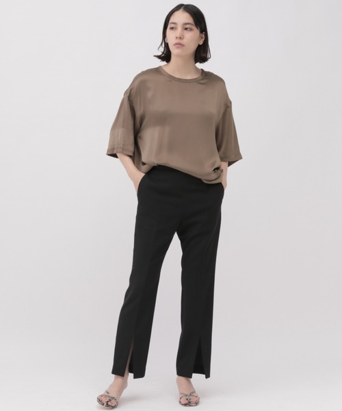 限定セール　美品　カオス シルクフィブリルTシャツ　ブラウス　ゆったり　フリー Chaos（カオス）の「Chaos(カオス)/【セットアップ】シルク