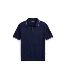 POLO RALPH LAUREN（ポロ ラルフ ローレン）の「コットンリネン ポロカラー セーター（ニット/セーター）」