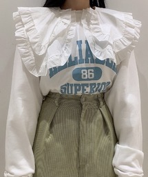 WEGO | WEGO/カレッジロゴプリントプルオーバー(スウェット)