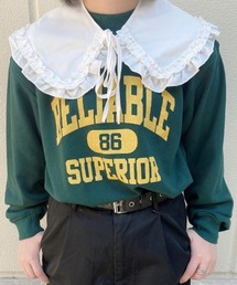 WEGO | WEGO/カレッジロゴプリントプルオーバー(スウェット)