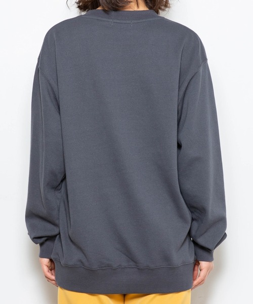 WEGO(ウィゴー)の「WEGO/カレッジロゴプリントプルオーバー(スウェット・レディース・ホワイト/スミクロ/ダークグリーン・SMALL/MEDIUM/LARGE)」の10枚目の写真