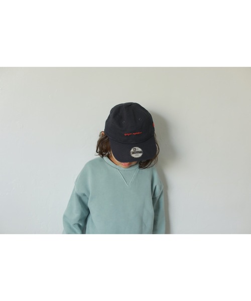 StompStamp（ストンプスタンプ）の「キャップ KIDS 親子リンクコーデ【AJUGA.×NEW ERA】（キャップ・キッズ・ネイビー・52㎝）」の2枚目の写真