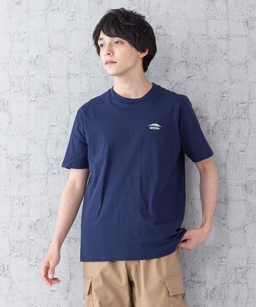 OUTDOOR PRODUCTS(アウトドアプロダクツ)の「【OUTDOOR PRODUCTS】防蚊加工 ワンポイントブランドロゴTシャツ(Tシャツ/カットソー・メンズ・ホワイト/ベージュ/ブラック/ネイビー・LARGE/X-LARGE/MEDIUM)」の1枚目の写真