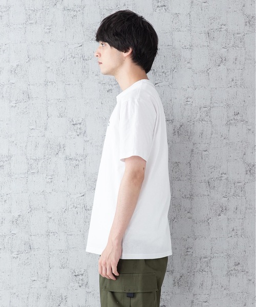 OUTDOOR PRODUCTS(アウトドアプロダクツ)の「【OUTDOOR PRODUCTS】防蚊加工 ワンポイントブランドロゴTシャツ(Tシャツ/カットソー・メンズ・ホワイト/ベージュ/ブラック/ネイビー・LARGE/X-LARGE/MEDIUM)」の10枚目の写真