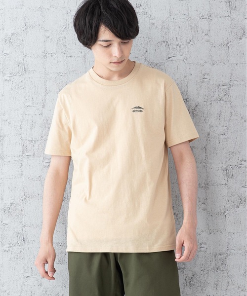 OUTDOOR PRODUCTS(アウトドアプロダクツ)の「【OUTDOOR PRODUCTS】防蚊加工 ワンポイントブランドロゴTシャツ(Tシャツ/カットソー・メンズ・ホワイト/ベージュ/ブラック/ネイビー・LARGE/X-LARGE/MEDIUM)」の21枚目の写真