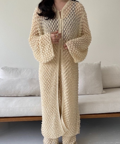 セール】original ami knit op（ワンピース）｜lawgy（ラウジー）の