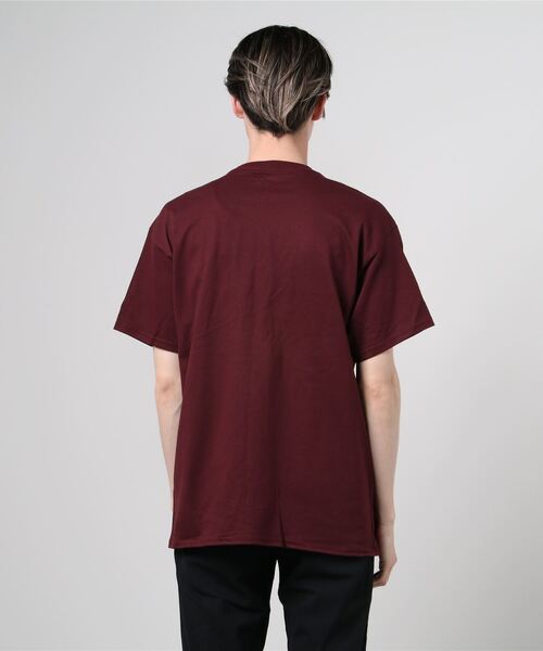 Champion(チャンピオン)の「【Champion】T525 ビッグシルエットオーセンティッククルーネックTシャツ(Tシャツ/カットソー・メンズ・ホワイト/ブラック/ネイビー/グレー/レッド/ワイン・S/M/L/XL)」の8枚目の写真