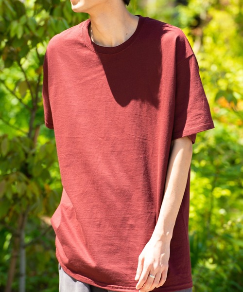 Champion(チャンピオン)の「【Champion】T525 ビッグシルエットオーセンティッククルーネックTシャツ(Tシャツ/カットソー・メンズ・ホワイト/ブラック/ネイビー/グレー/レッド/ワイン・S/M/L/XL)」の15枚目の写真