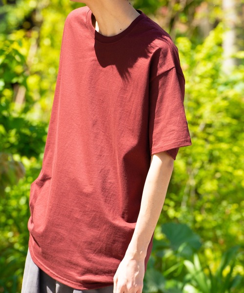 Champion(チャンピオン)の「【Champion】T525 ビッグシルエットオーセンティッククルーネックTシャツ(Tシャツ/カットソー・メンズ・ホワイト/ブラック/ネイビー/グレー/レッド/ワイン・S/M/L/XL)」の11枚目の写真