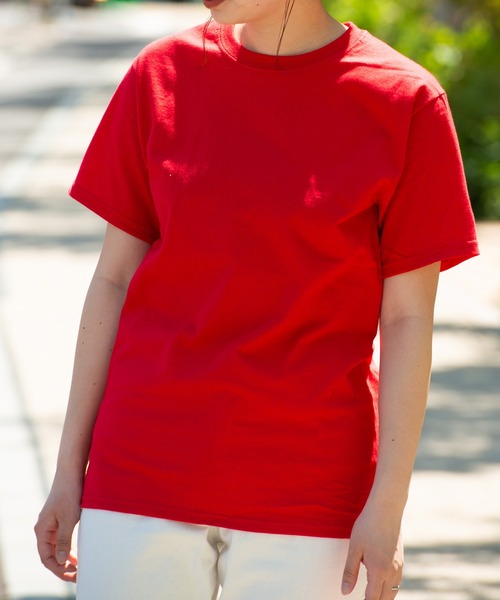 Champion(チャンピオン)の「【Champion】T525 ビッグシルエットオーセンティッククルーネックTシャツ(Tシャツ/カットソー・メンズ・ホワイト/ブラック/ネイビー/グレー/レッド/ワイン・S/M/L/XL)」の9枚目の写真