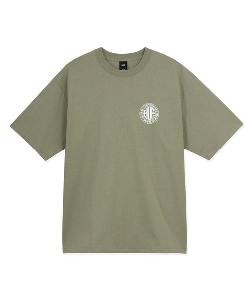 HUF（ハフ）の「REGIONAL S/SL TEE  HUF ハフ Tシャツ 店舗限定（Tシャツ/カットソー・メンズ・ホワイト/ブラック/オリーブ/ライトベージュ・XL/M/S/XXL/L）」の17枚目の写真