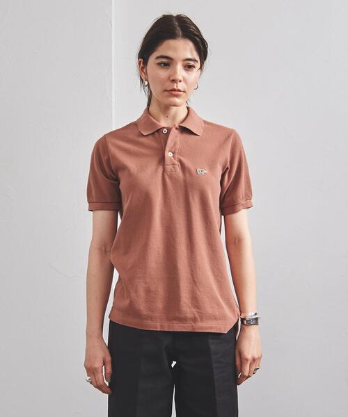 Scye(サイ)の「<Scye(サイ)>G/DYE ポロシャツ ■■■(ポロシャツ・レディース・ダークブラウン・38)」の2枚目の写真