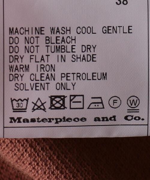 Scye(サイ)の「<Scye(サイ)>G/DYE ポロシャツ ■■■(ポロシャツ・レディース・ダークブラウン・38)」の10枚目の写真