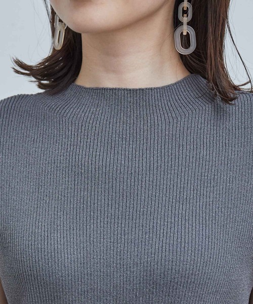 VIS（ビス）の「【星玲奈さんコラボ】【セットアップ対応】ラメニットリブプルオーバー（その他トップス・レディース・スミクロ/ベージュ系その他2/ブルー系その他5・FREE）」の13枚目の写真