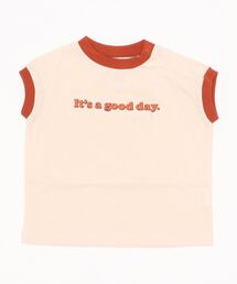 Ocean&Ground | ロゴプリントワイドリンガーノースリーブ（90～140cm）(タンクトップ)