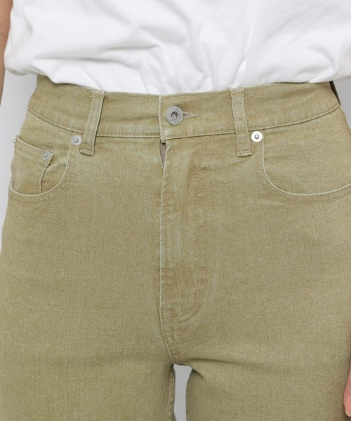 Heather(ヘザー)の「アースカラースリットフレアデニム 952084(デニムパンツ・レディース・イエロー/ブルー/グリーン・S/M)」の10枚目の写真