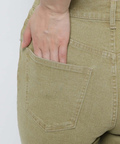 Heather(ヘザー)の「アースカラースリットフレアデニム 952084(デニムパンツ・レディース・イエロー/ブルー/グリーン・S/M)」の17枚目の写真