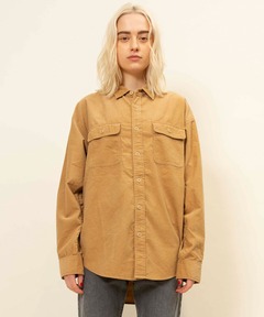 【Attick by Johnbull】コーデュロイBIGシャツ