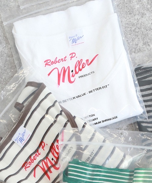 MILLER(ミラー)の「【MILLER/ミラー】*relume Round Hem 別注タンクトップ(タンクトップ・メンズ・ホワイト/ブラック/ブルー/グリーン/ナチュラル・MEDIUM/LARGE)」の6枚目の写真