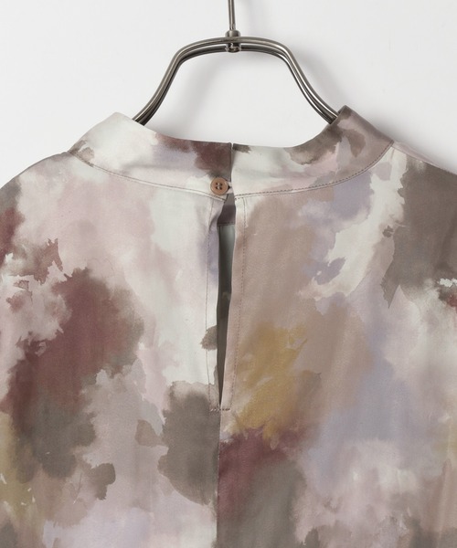 PAGEBOY（ページボーイ）の「マーブルアートハイネックブラウス（シャツ/ブラウス・レディース・ブラック系その他/ブラウン系その他・FREE）」の16枚目の写真