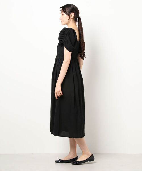 moussy MULHOUSE FRINGE ドレス　ブラック MOUSSY MULHOUSE FRINGE ドレス BLK -靴＆ファッション通販