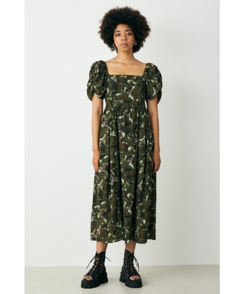 moussy MULHOUSE FRINGE ドレス　ブラック MOUSSY（マウジー）の「MULHOUSE FRINGE ドレス（ワンピース