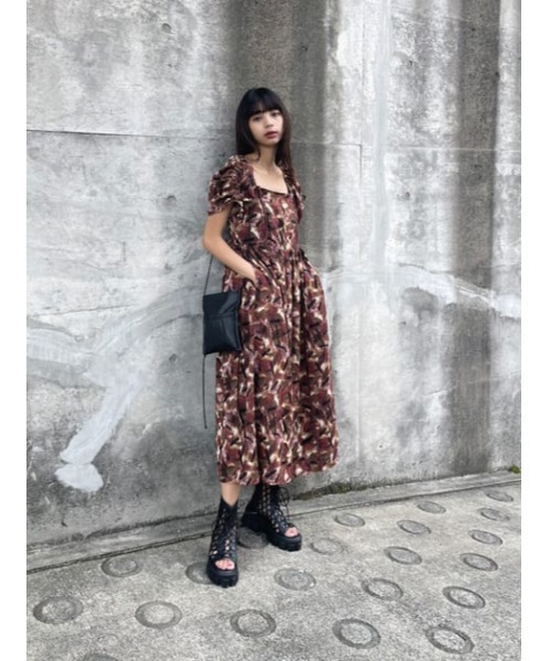 MOUSSY（マウジー）の「MULHOUSE FRINGE ドレス（ワンピース