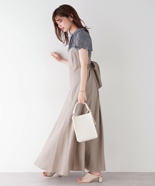 natural couture（ナチュラルクチュール）の「【WEB限定】センタータックフレアスリーブギャザーブラウス（シャツ/ブラウス・レディース・ベージュ/オフホワイト/グリーン/その他1/その他2・FREE）」の13枚目の写真