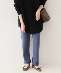 SLOBE IENA | ウォッシャブルミラノリブニットパンツ【手洗い可能】◆(その他パンツ)