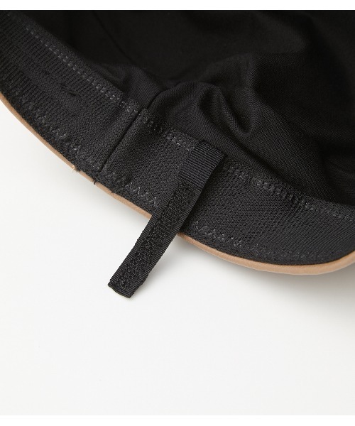 AZUL by moussy（アズールバイマウジー）の「BIT BERET/ビットベレー（ハンチング/ベレー帽・レディース・ダークベージュ/ブラック・FREE）」の15枚目の写真