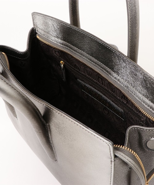 TOFF&LOADSTONE（トフアンドロードストーン）の「Scrap Book別注【TOFF＆LOADSTONE】ジョリーメタリックミンクSV（トートバッグ・レディース・シルバー系その他・FREE）」の9枚目の写真