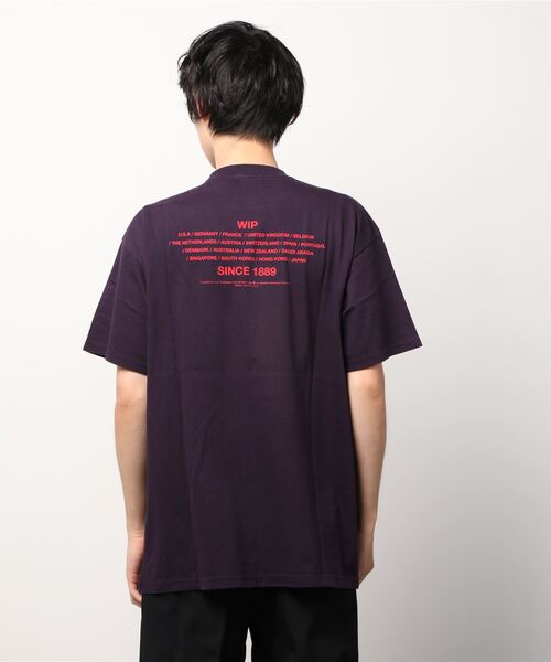 Carhartt WIP(カーハートダブリューアイピー)の「S/S UNITE T-SHIRT(Tシャツ/カットソー・メンズ・ホワイト/ダークパープル/ダークグリーン/ブラック・SMALL/MEDIUM/LARGE)」の7枚目の写真