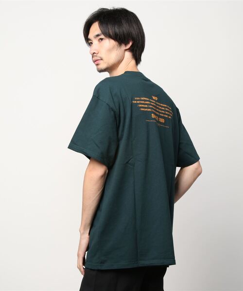 Carhartt WIP(カーハートダブリューアイピー)の「S/S UNITE T-SHIRT(Tシャツ/カットソー・メンズ・ホワイト/ダークパープル/ダークグリーン/ブラック・SMALL/MEDIUM/LARGE)」の8枚目の写真