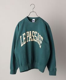 Russell Athletic | 【WEB限定/SHIPS別注】RUSSELL ATHLETIC: ビッグシルエット カレッジ プリント スウェット (トレーナー) 21FW(スウェット)