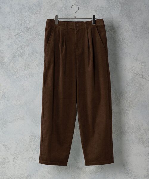 TIMELY WARNING(タイムリーワーニング)の「Timely Warning / コーデュロイ/デニム バルーンパンツ(その他パンツ・メンズ・ブルー/チャコール/キナリ/グリーン/ブルーグレー/ブラウン・MEDIUM/LARGE)」の5枚目の写真