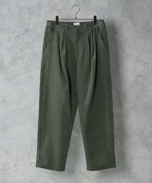 TIMELY WARNING(タイムリーワーニング)の「Timely Warning / コーデュロイ/デニム バルーンパンツ(その他パンツ・メンズ・ブルー/チャコール/キナリ/グリーン/ブルーグレー/ブラウン・MEDIUM/LARGE)」の6枚目の写真