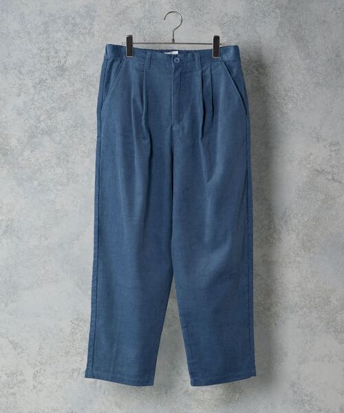 TIMELY WARNING(タイムリーワーニング)の「Timely Warning / コーデュロイ/デニム バルーンパンツ(その他パンツ・メンズ・ブルー/チャコール/キナリ/グリーン/ブルーグレー/ブラウン・MEDIUM/LARGE)」の3枚目の写真