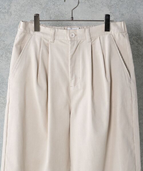 TIMELY WARNING(タイムリーワーニング)の「Timely Warning / コーデュロイ/デニム バルーンパンツ(その他パンツ・メンズ・ブルー/チャコール/キナリ/グリーン/ブルーグレー/ブラウン・MEDIUM/LARGE)」の19枚目の写真