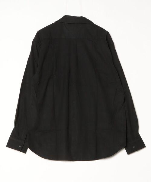 TIGORA（ティゴラ）の「ティゴラ TIGORA 長袖シャツ（Tシャツ/カットソー・メンズ・ブラック×グレー/ブラック・M/L/LL）」の4枚目の写真