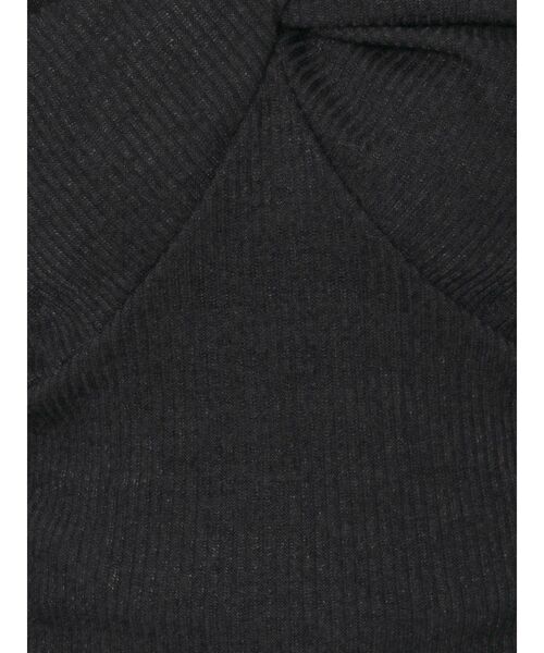 EMODA（エモダ）の「フロントクロストップ（Tシャツ/カットソー・レディース・ブラック/グレー/カーキ・FREE）」の22枚目の写真