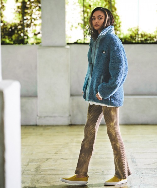 ROXY（ロキシー）の「YOUR HAND STAND/ロキシーモコモコボアブルゾン