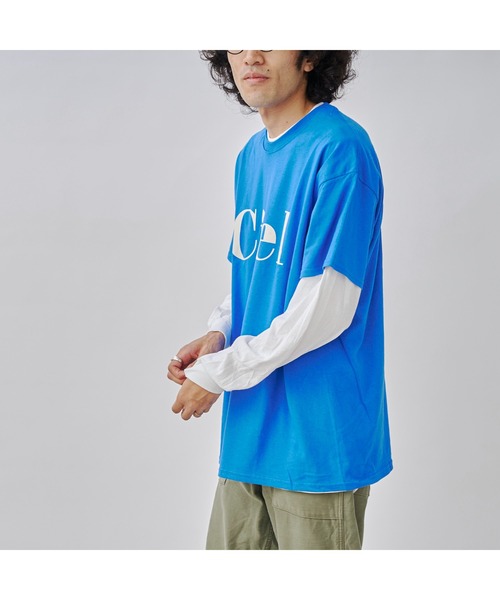 CPCM(シーピーシーエム)の「レイヤードフロッキーロゴL/S(Tシャツ/カットソー・メンズ・ホワイト/チャコールグレー/ブルー・MEDIUM/LARGE)」の21枚目の写真