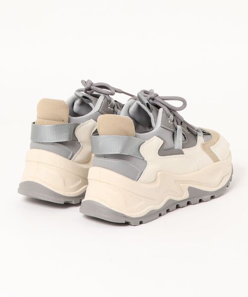 STYLEBLOCK（スタイルブロック）の「ダッドスニーカー（スニーカー・レディース・ベージュ/グレー・38/39/37/36/40/35）」の6枚目の写真