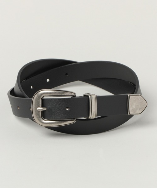 RAGEBLUE（レイジブルー）の「ナローシンセティックベルト/239718（ベルト・メンズ・ブラック/その他19・FREE）」の7枚目の写真