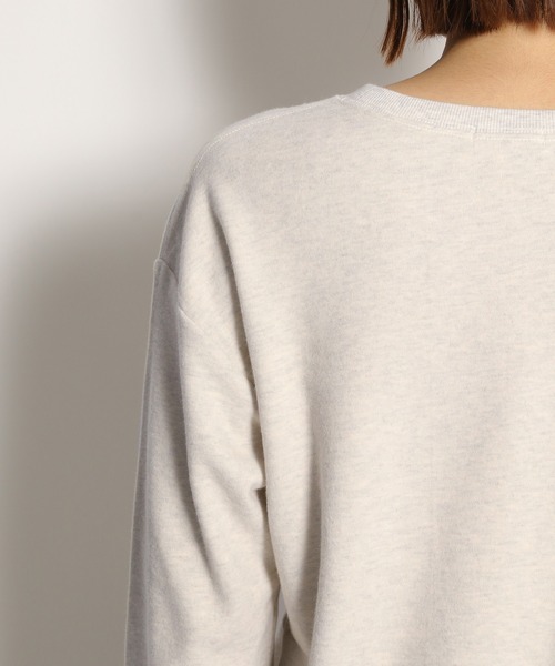 niko and...(ニコアンド)の「起毛スムースクループルオーバー(Tシャツ/カットソー・レディース・ブラック/グリーン/ナチュラル/チャコール・MEDIUM/LARGE)」の19枚目の写真