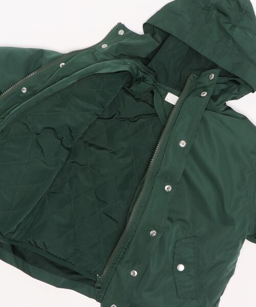 b・ROOM（ビールーム）の「4WAYジャケット（ブルゾン・キッズ・アイボリー/ダークブラウン/モスグリーン/ネイビー・90cm/100cm/110cm/120cm/130cm）」の6枚目の写真